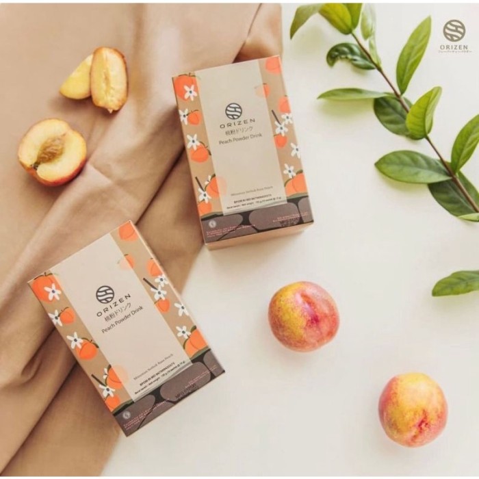 

HOT PROMO Orizen Peach Powder Drink Minuman Serbuk Pelangsing Peach Detox Tea