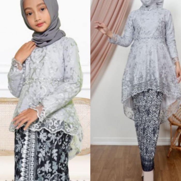 Kebaya Sarimbit Keluarga/Couple Kebaya Modern/Kebaya Lesti ibu& Anak