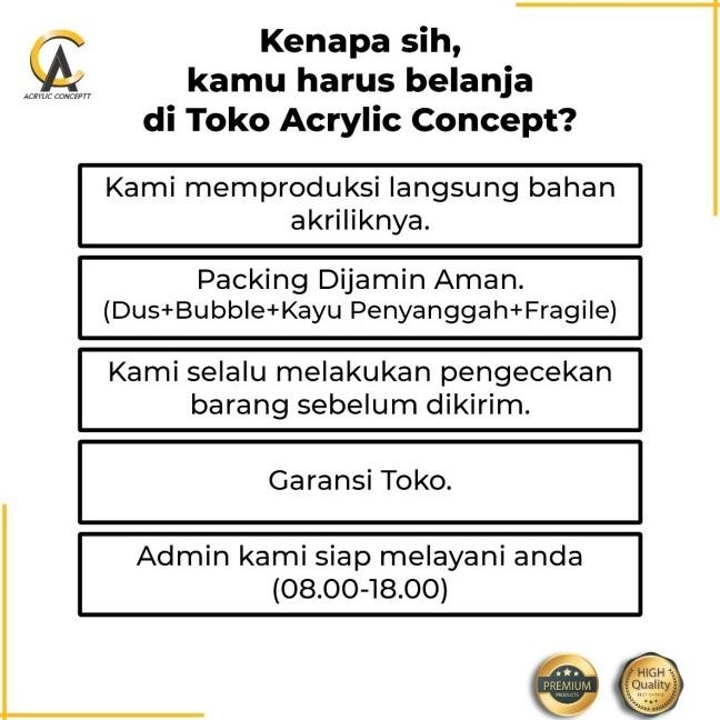 Talang Ac / Ahan Ac / Reflektor Ac Akrilik