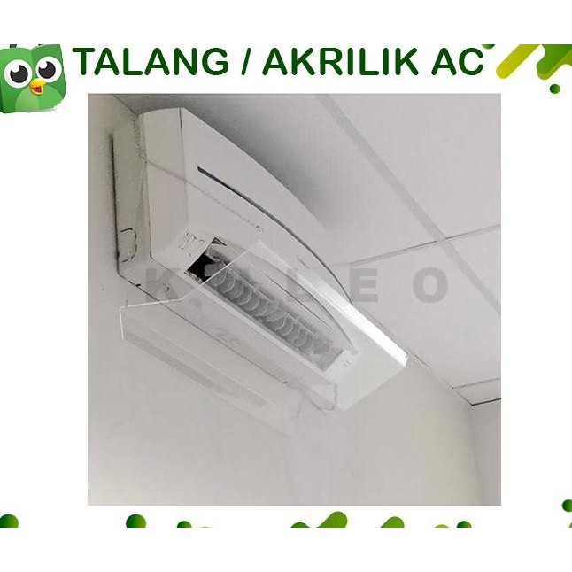 Talang Ac / Akrilik 2 Pk / Ac Reflector / Ahan Angin Ac 2Pk