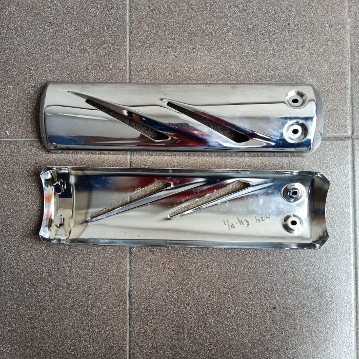 Cover Tutup Tameng Pelindung Knalpot Vixion Old - Vixion Lama Original