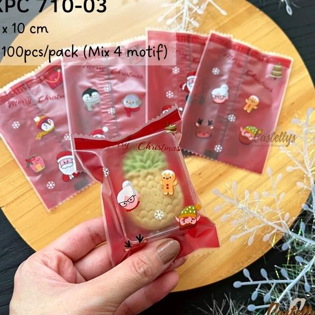 

Plastik Cookies Natal Xpc 710-03 Kue Kering Nastar Nougat Christmas