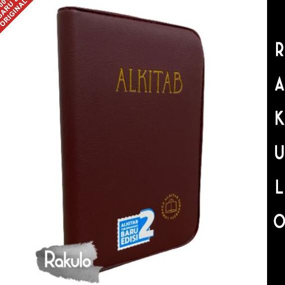 

Alkitab Ukuran Sedang / Cover Resleting / Tb2 054 Ti -Lai Original Dan Terpercaya