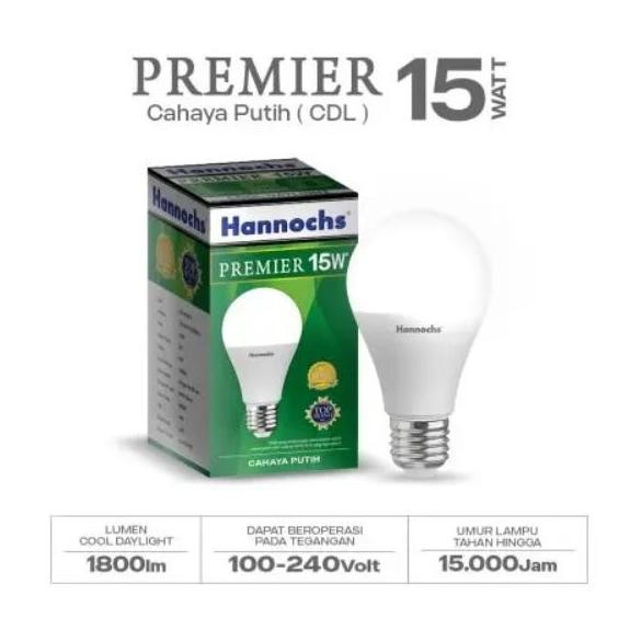 

TERSEDIA LAMPU LED HANNOCHS 15W 15 WATT