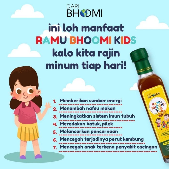 

Terhemat Ramu Bhoomi Kids 500 Ml Botol Plastik Dari Dehealth Supplies