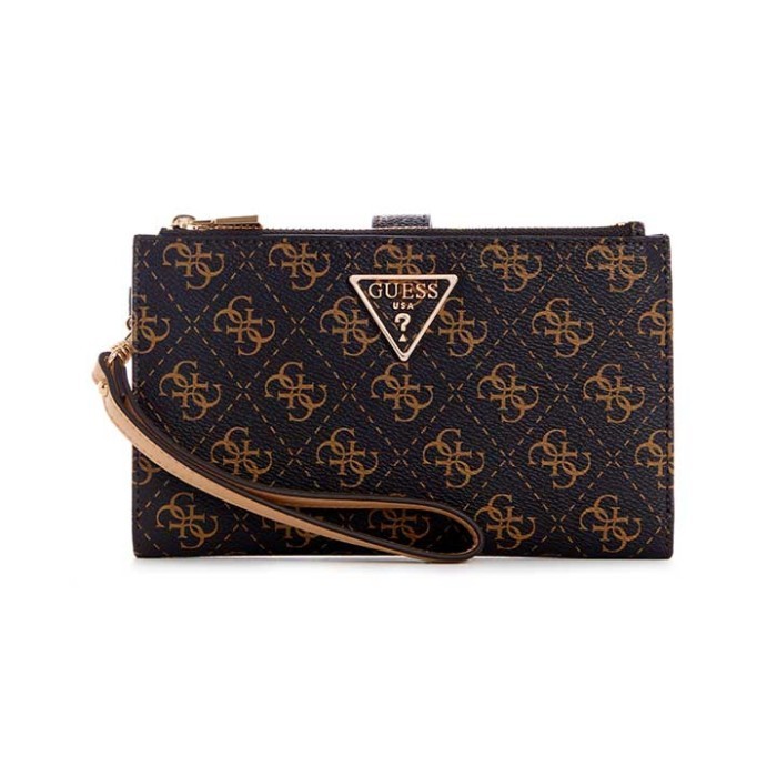 HEMAT Dompet Wanita Guess / Dompet GUESS LAUREL SLG DOUBLE ZIP ORGANIZER
