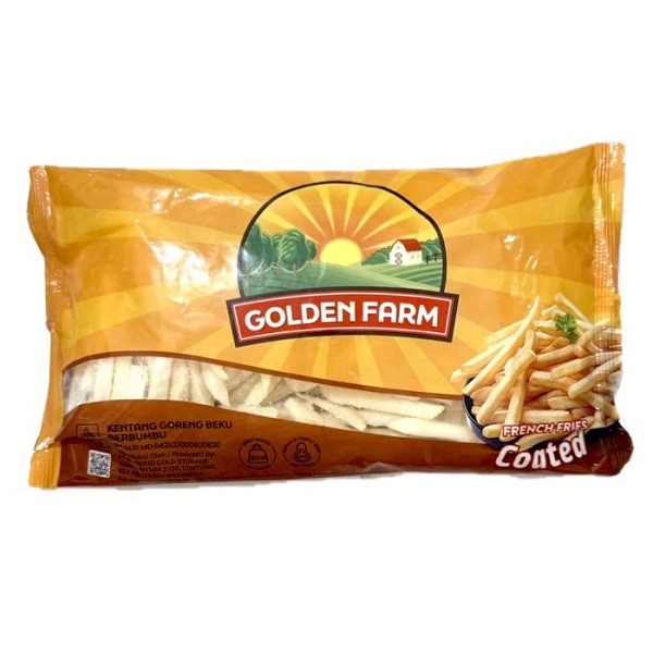 

GOLDENFARM FRENCH FRIES COATED BATTERED 500 GR - KENTANG