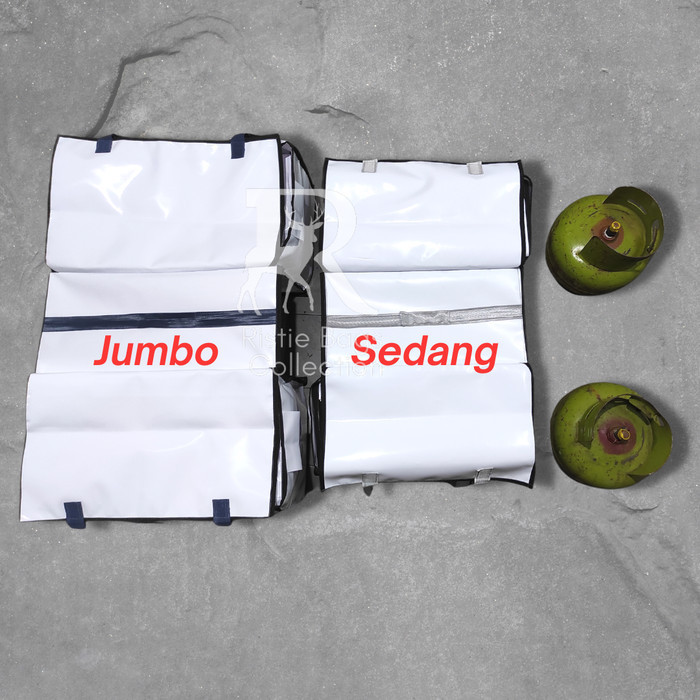 Tas Motor Tas Obrok Tas Kurir Jumbo Bahan Terpauli Anti Air Kuat