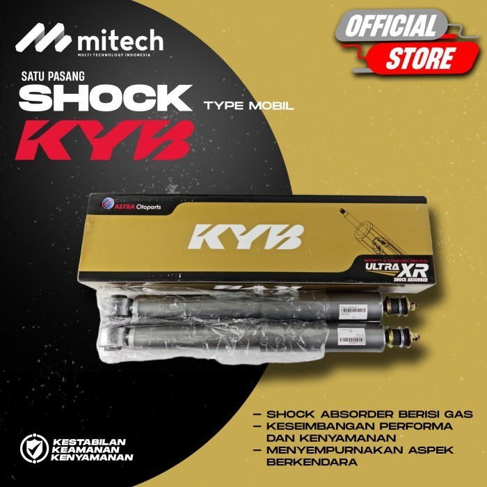 Kayaba / KYB Ultra XR Shockbreaker Mobil Toyota Innova / Innova Reborn - Belakang