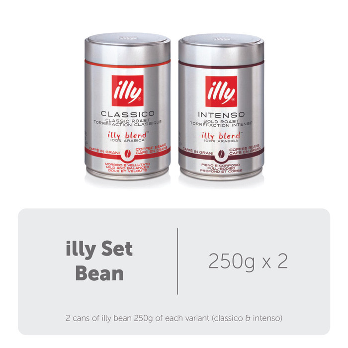 

Illy Coffee - Double Pack Coffee Bean - 2X250Gr