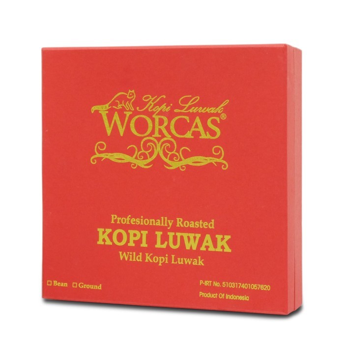 

Worcas Kopi Luwak Liar Sumatran King Gayo 100Gr - Large Gift Box