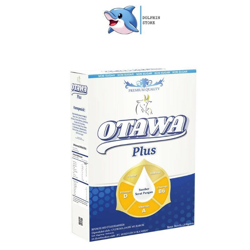 

Otawa Plus 200g Susu Kambing Etawa Premium Quality