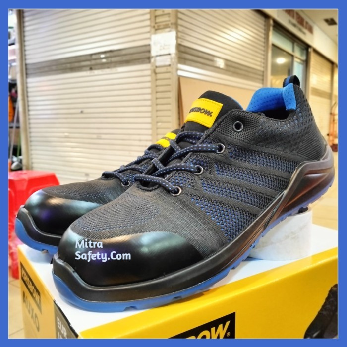 Sepatu Safety Krisbow Auxo Original / Safety Shoes Krisbow Auxo Berkualitas