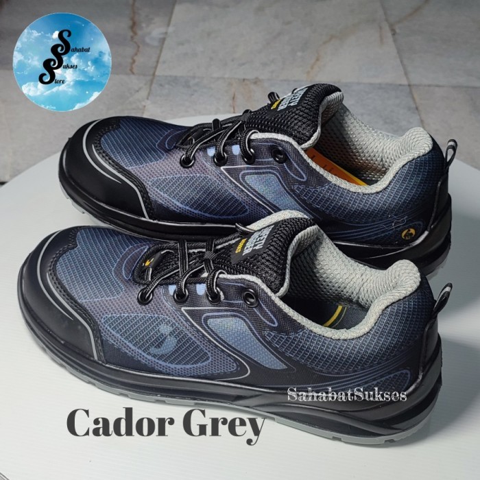 Sepatu Safety JOGGER CADOR GREY S1P SRC ESD