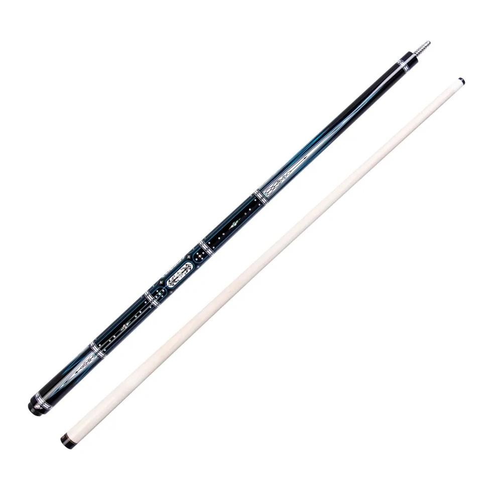 j flowers jf40-19 night star billiard pool cue stick 12.5mm + extender + case set