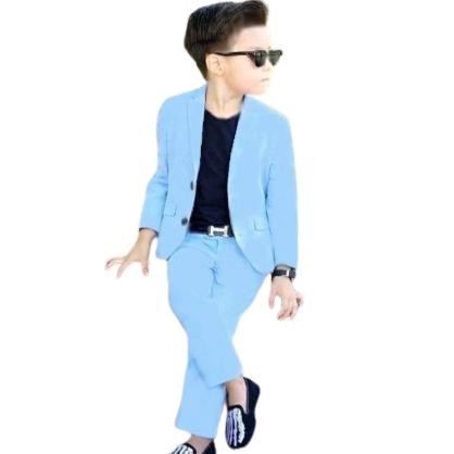 Pan Baju Se Formal Korea Anak Laki Laki Umur 1-8 Tahun Setelan B 2In1 Pesta