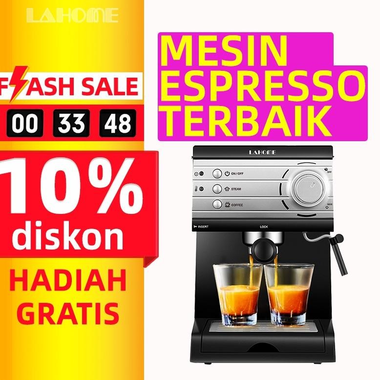 Ndala Lahome Mesin Kopi Espresso Alat Kopi Espresso Otomatis Mesin Kopi Donlim Pembuat Kopi Gaya Kaf