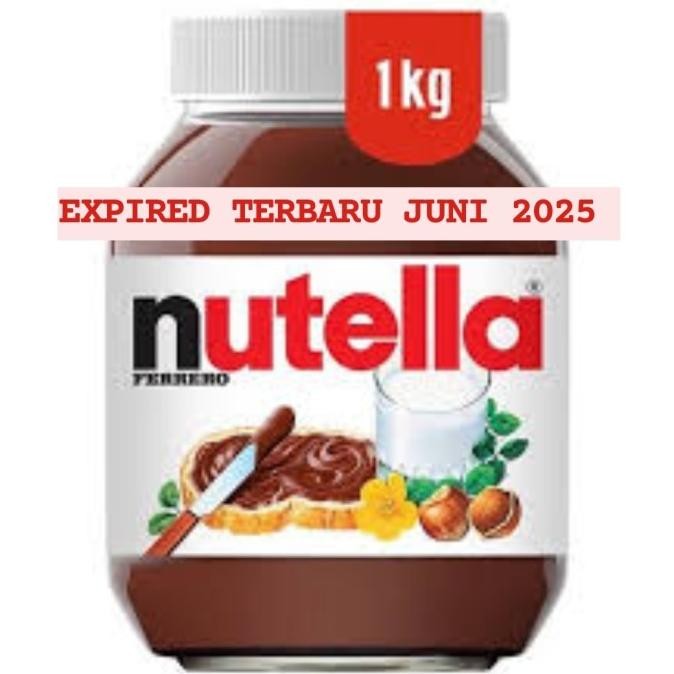 

SELAI COKLAT NUTELLA 3 KG MADE IN ITALY BY FERRERO
