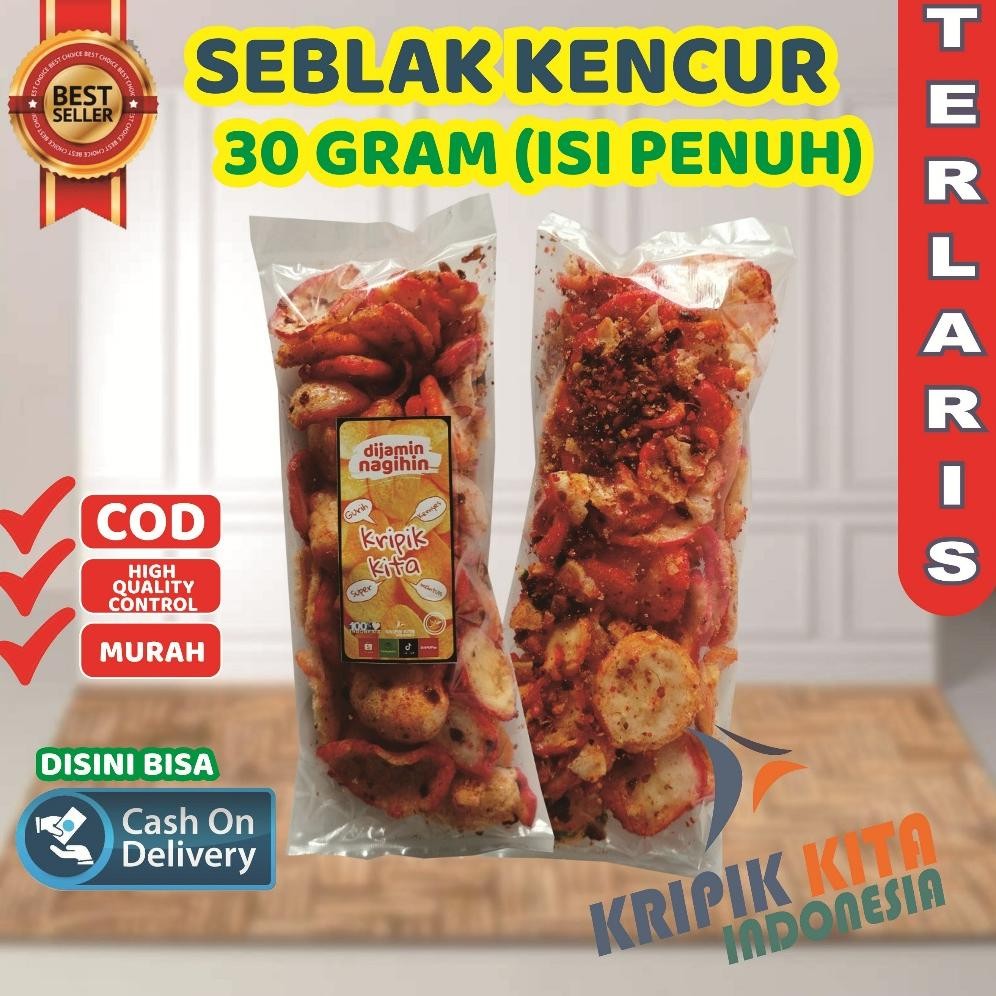 

SEBLAK KENCUR 30 GRAM PEDAS