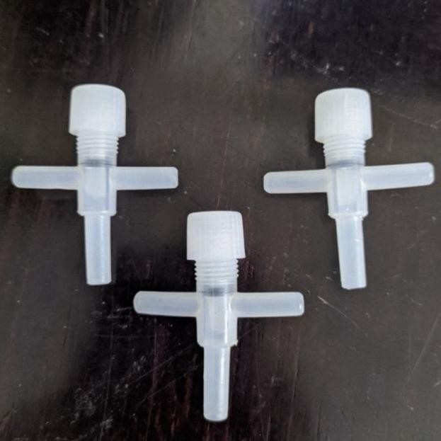 kran keran aerator T kran selang aquarium cabang 3 kran model T