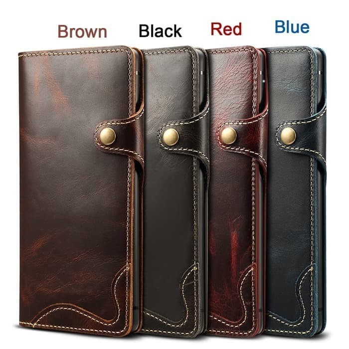 Samsung S8 S8 Plus GENUINE Leather Flip Case Cover Casing Kulit Asli