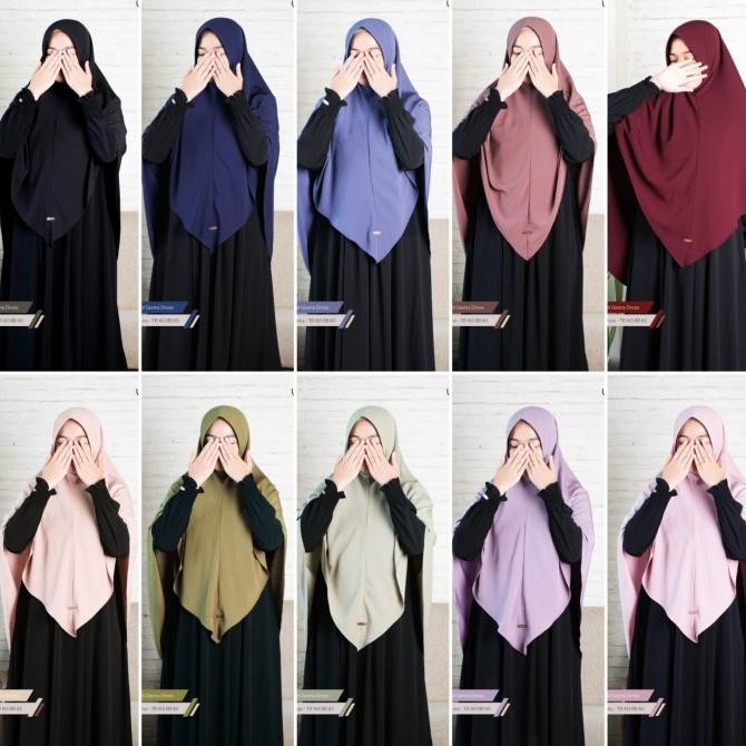 Lolita khimar Cordelia Crinkle Uwais hijab