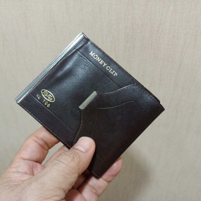 

Farizal - Dompet Money Clip Tip Top Original 100% Kulit Asli