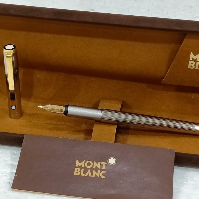 

Farizal - Pena Mont Blanc Vintage Mata Nib Emas 585 Jadul Th Lama 70 An No Pilot Parker Platinum