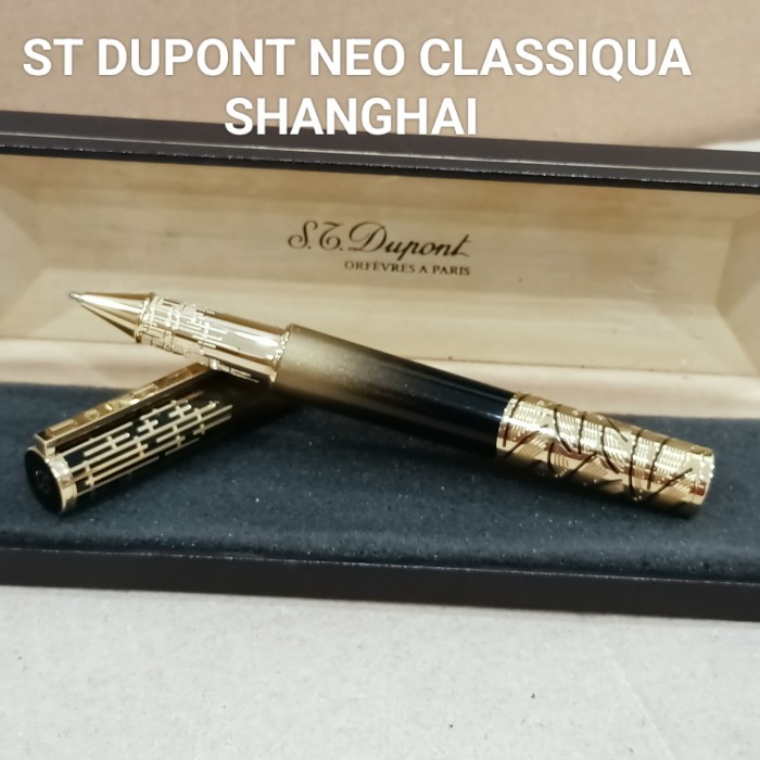 

Farizal - Pena St Dupont Neo Classiqua Shanghai Lemited Edition Original No Montegrappa Mont Blanc