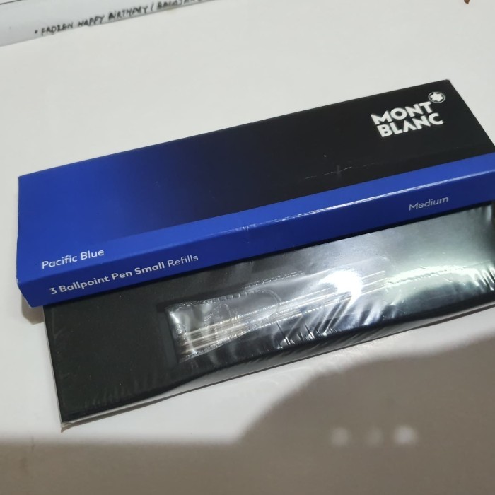 

Farizal - Refill Montblanc Ballpoint Small Pack Isi 3Pcs