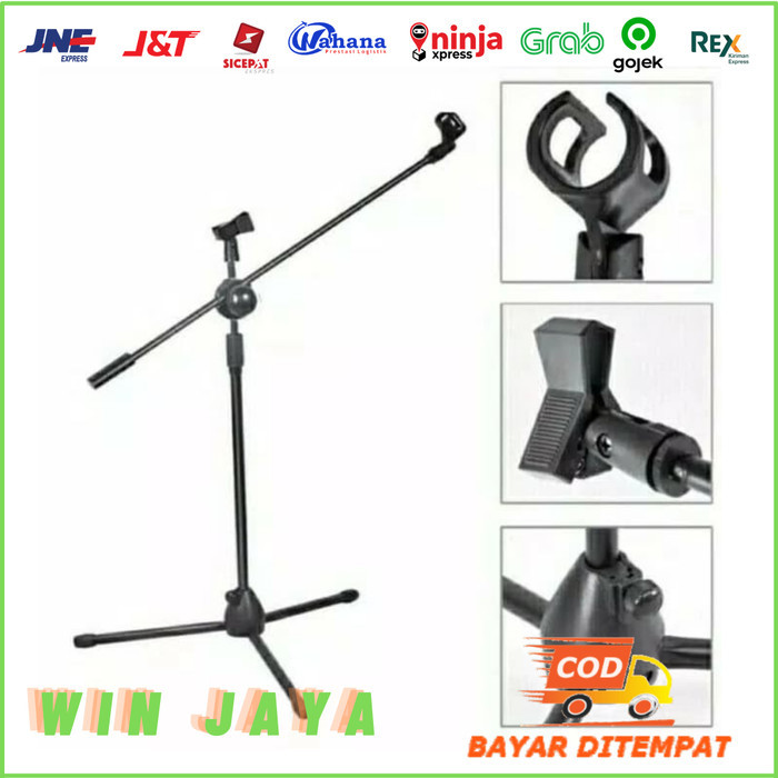 STAND MIC BERDIRI LANTAI- TIANG MICROPHONE BERDIRI