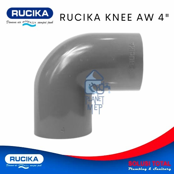 ] RUCIKA Knee AW 4" PVC / Elbow PVC 4 Inch