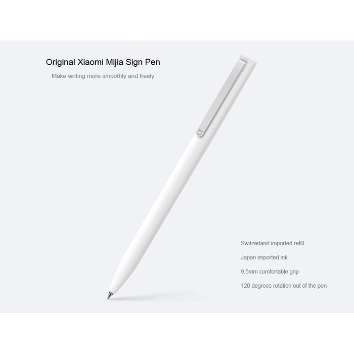 

Ready PEN XIOAMI ORIGINAL METAL ROLLERBALL PENA XIOMI
