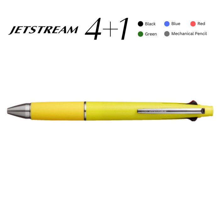 

Ready Uni Jetstream Multi Ballpoint Pen 4+1 0.5mm Mitsubishi Pen MSXE5-10005