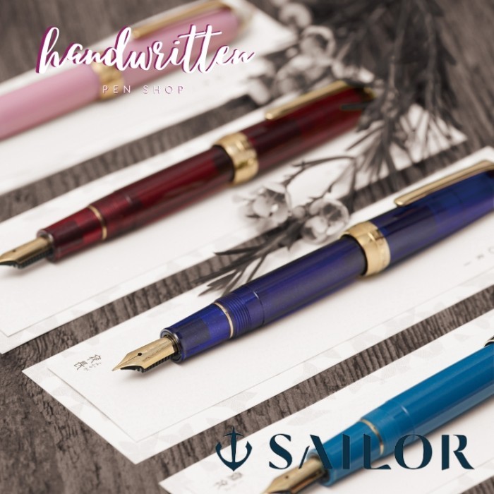 

Ready SAILOR Shikiori Minamo Fountain Pen #Pilot Iroshizuku TWSBI