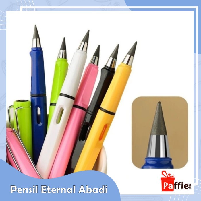

HARGA DISC - Pensil Eternal Abadi Tak Bisa Habis Tanpa Tinta Alat Tulis Sekolah Set