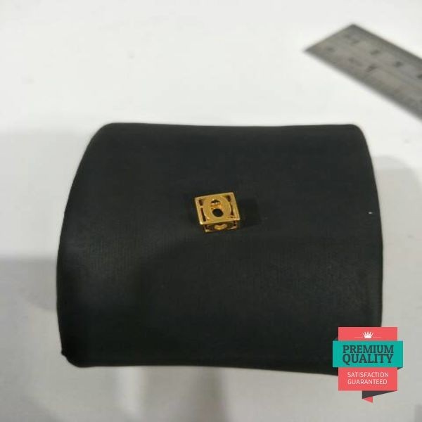 Terlaris Liontin emas asli kadar 875 huruf O kubus hadiah lucu Elegan