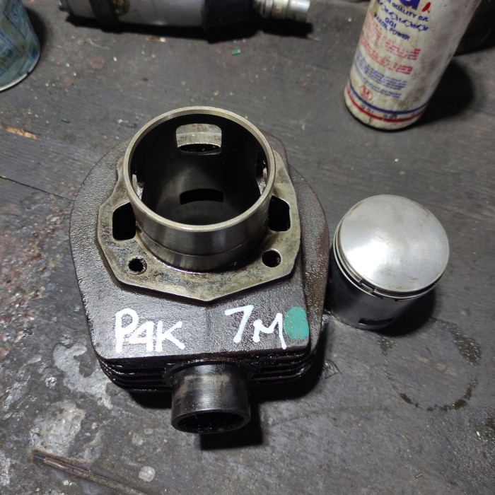 siap kirim] Blok boring Vespa excel P4K original Copotan