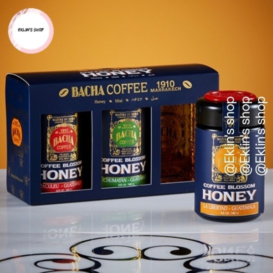 

Bacha coffee 1910 marrakech coffee blossom honey assortment assorted coffee blossom honey isi 3 pcs