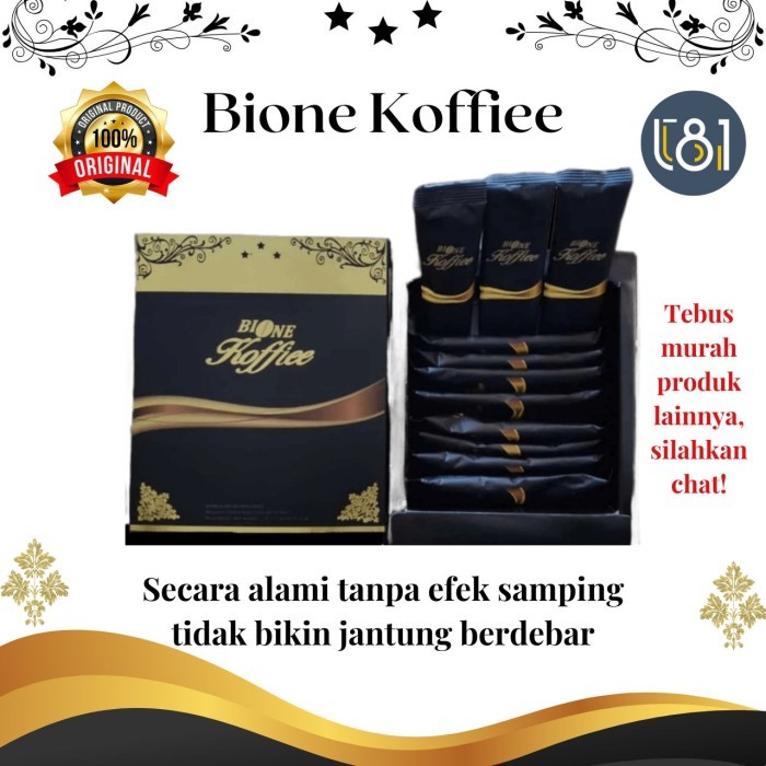 

Bione Koffie Bioesa Kopi Herbal Stamina Pria