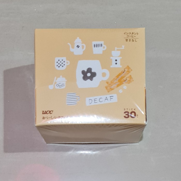 

UCC Delicious Decaf Caffeine Less Coffee Stick Coffee 30 x 2 Gram