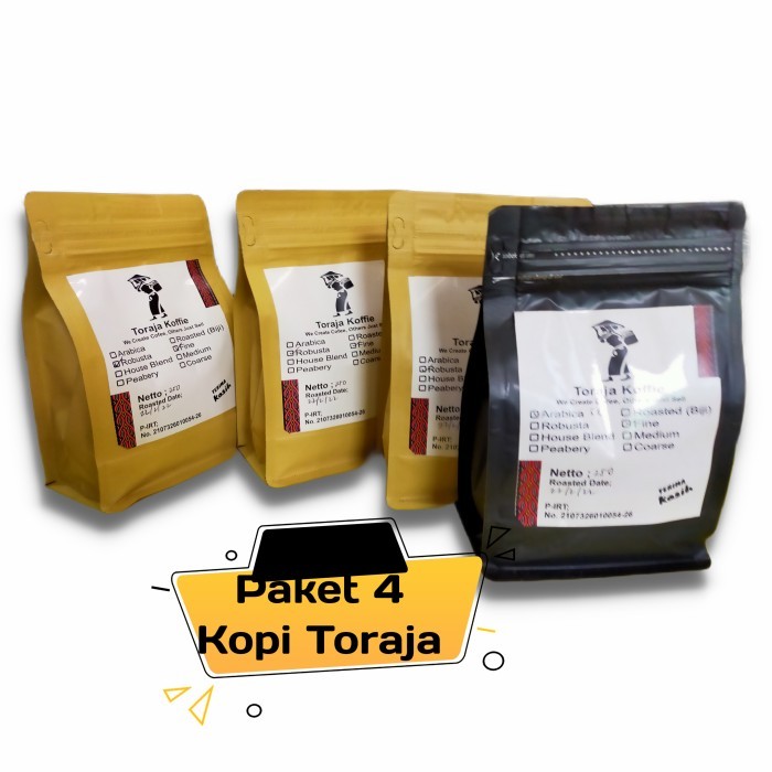 

Kopi Toraja Robusta Paket Kopi Arabica Toraja