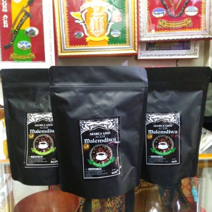 

paket 3 pcs kopi specialty dan 2 peaberry malem diwa coffe