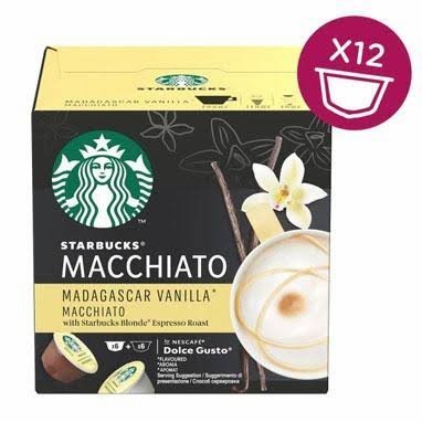 

NESCAFE DOLCE GUSTO STARBUCKS MADAGASCAR VANILLA MACCHIATO
