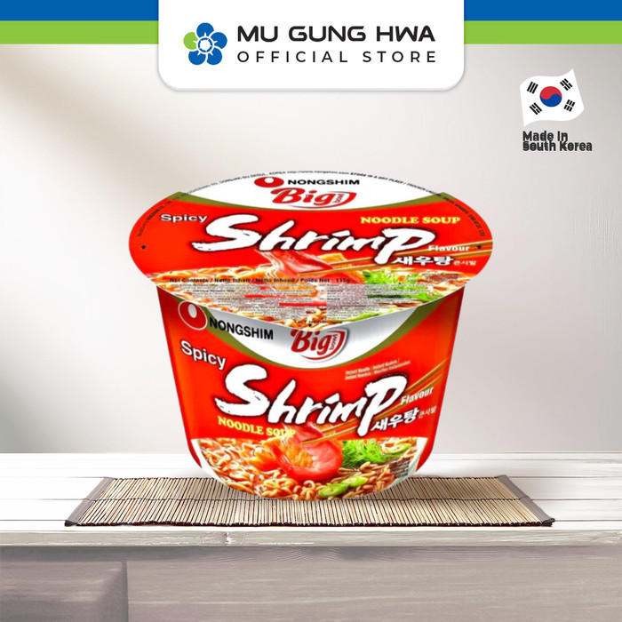 

Nongshim Big Bowl Noodle Shrimp (Saewootang) - 115g