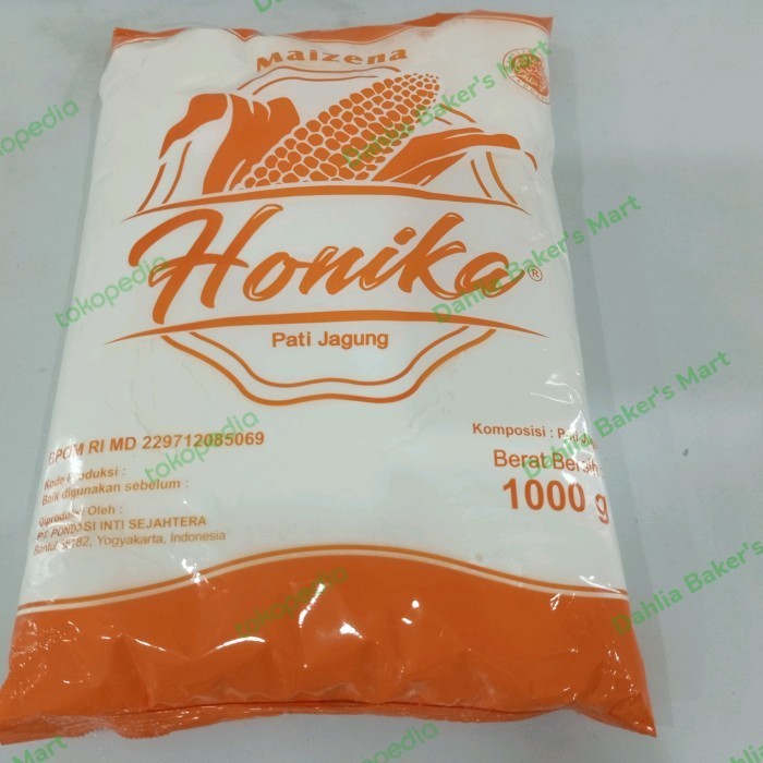 

Tepung Maizena Point Kemasan 1 Kg / Pati Jagung Honika