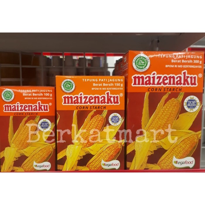 

MAIZENAKU Tepung Pati Jagung Corn Starch Murah Halal 100G -150g - 300g