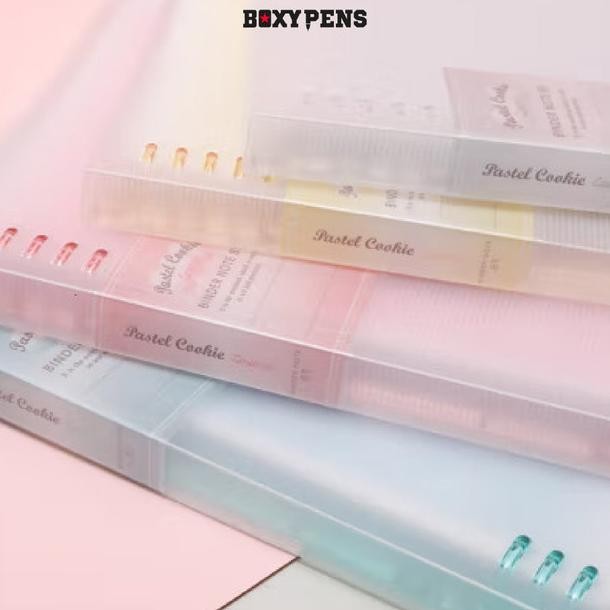 Kokuyo Pastel Cookie Notebook Binder 8 Ring