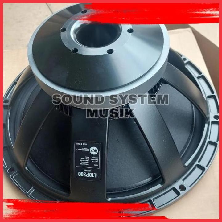 (SOU) SPEAKER WOOFER COMPONENT KOMPONEN RCF L18P300 18P300 18 P300 P 300 18 INCH ORIGINAL 1000 WATT