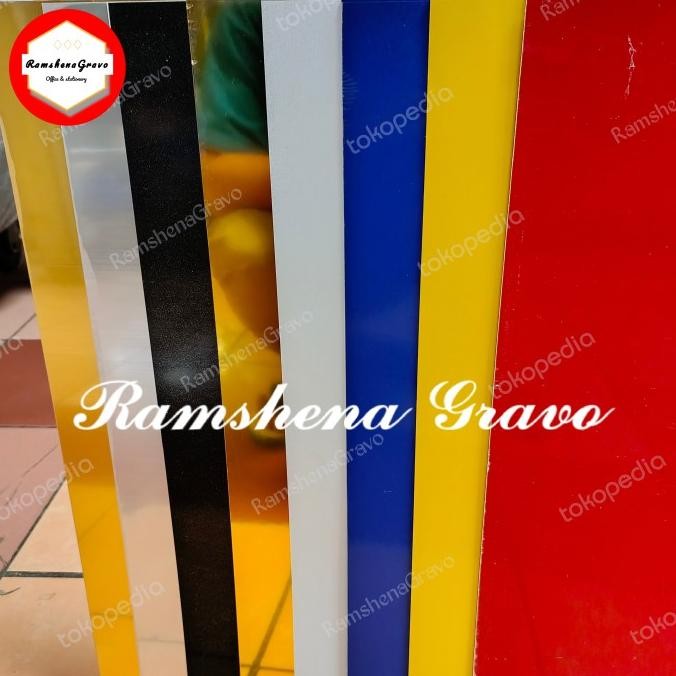 

TERMURAH - Gravoply (hitam,putih,merah,biru) 60 x 120cm tebal 1.5mm